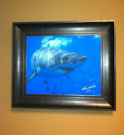 This image has appeared on more than 150,000 swim suits. Circa 2012.