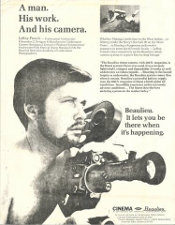 Publicity for Beaulieu camera.